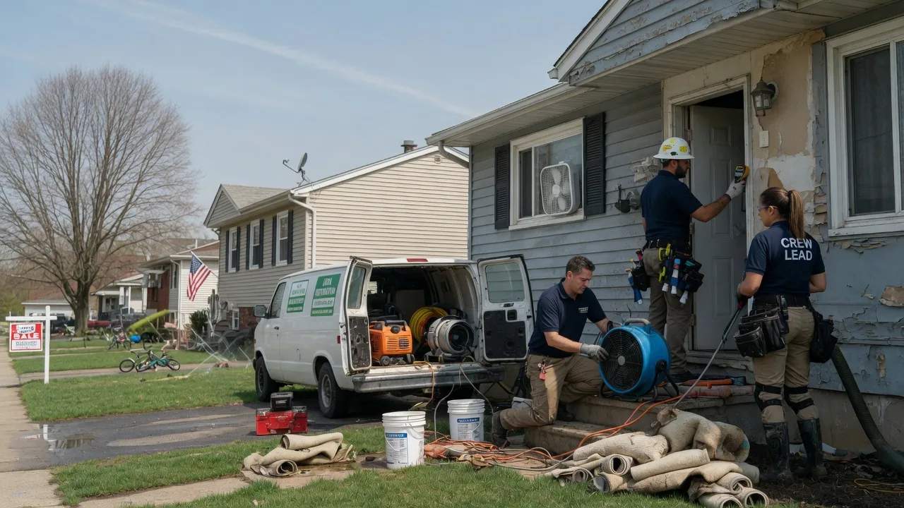 Flood Cleanup in Douds, IA near me