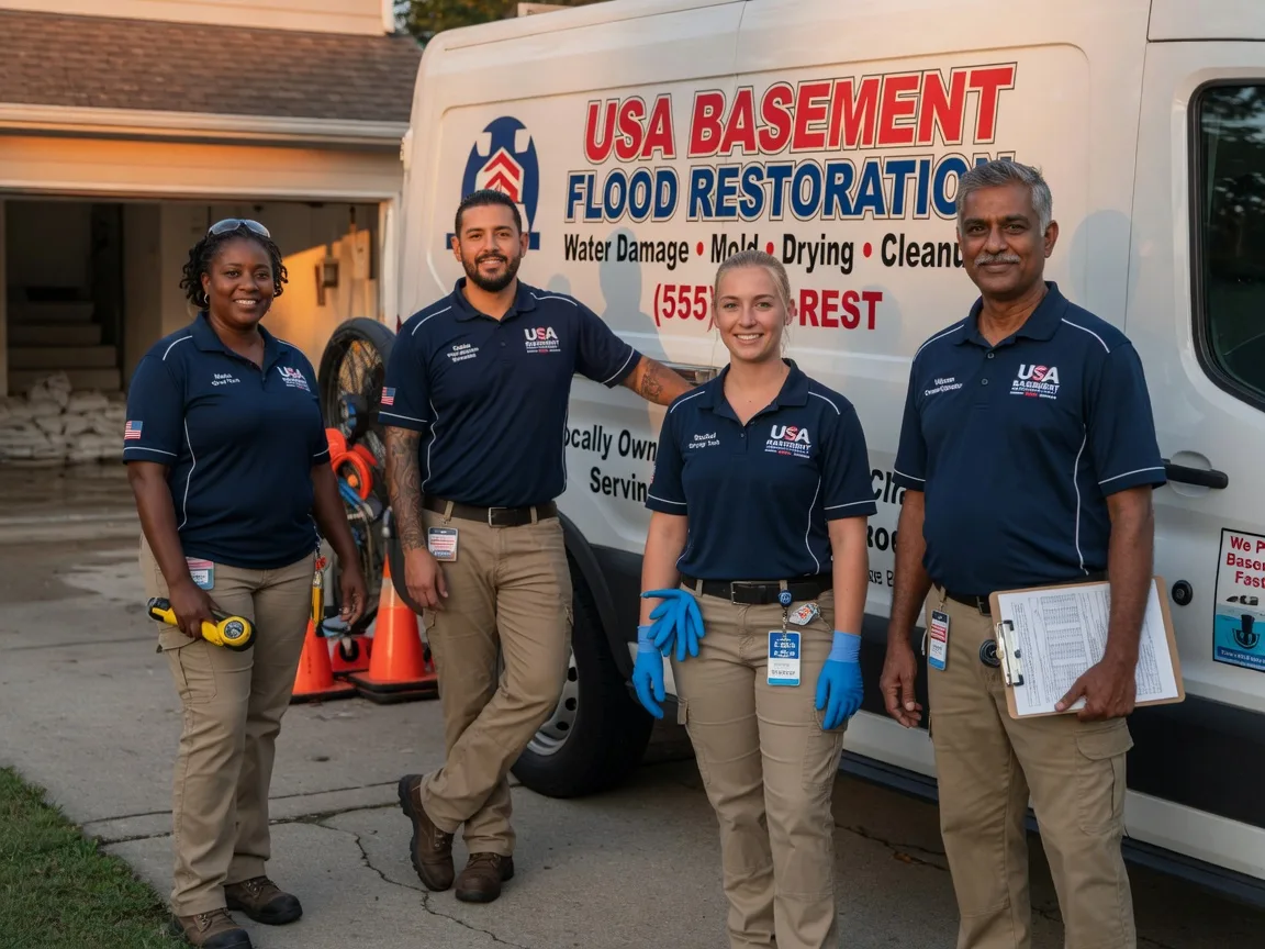 Basement Flood Cleanup company in Douds, IA