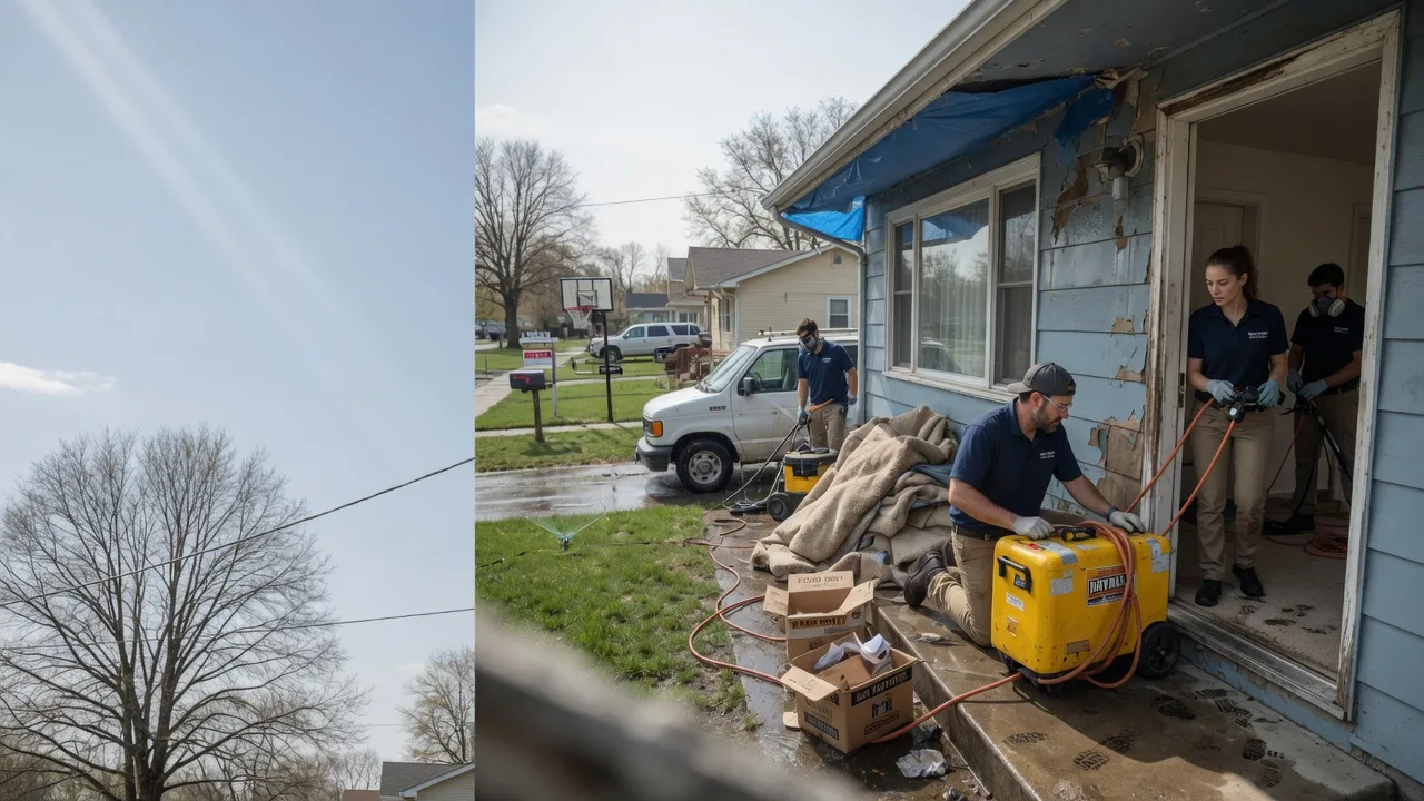 Basement Flood Cleanup in Douds, IA near me